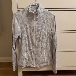 Lululemon Define White Patterned Jacket